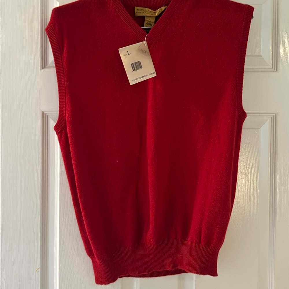 Cashmere Sweater Vest